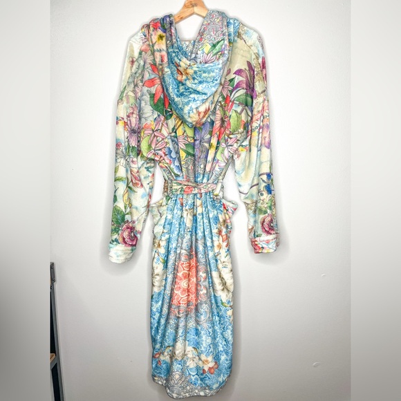 NEW | Johnny Was | NWT Mixed Wave Plush Long Line Robe L/XL - Picture 3 of 14